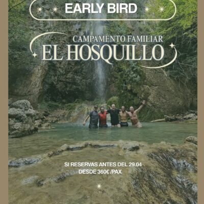 Campamento Familiar El Hosquillo cascada 2